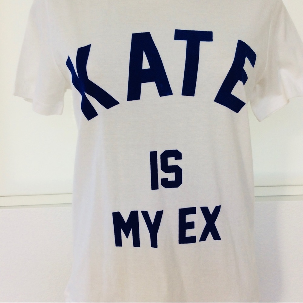 NWT $58 ELEVEN PARIS Kate is My Ex TEE SHIRT M - Picture 12 of 13